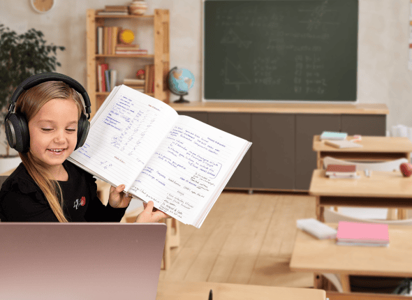 élève pratique examen du ministère mathématique 6e année - La 2e Classe