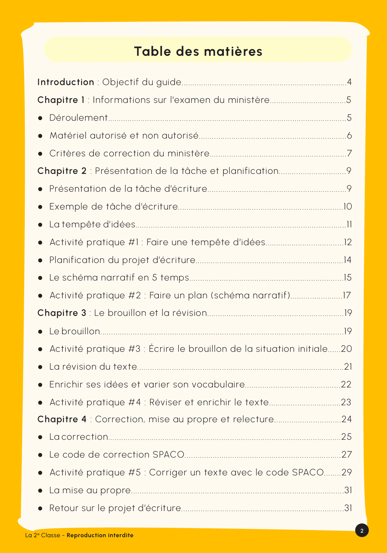 Français écriture - 4e année (numérique) – Image 2