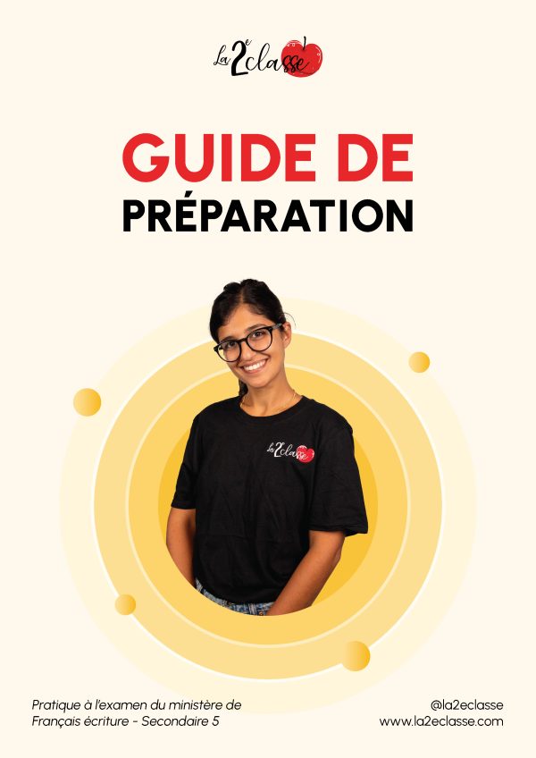 Français écriture secondaire 5 (numérique)